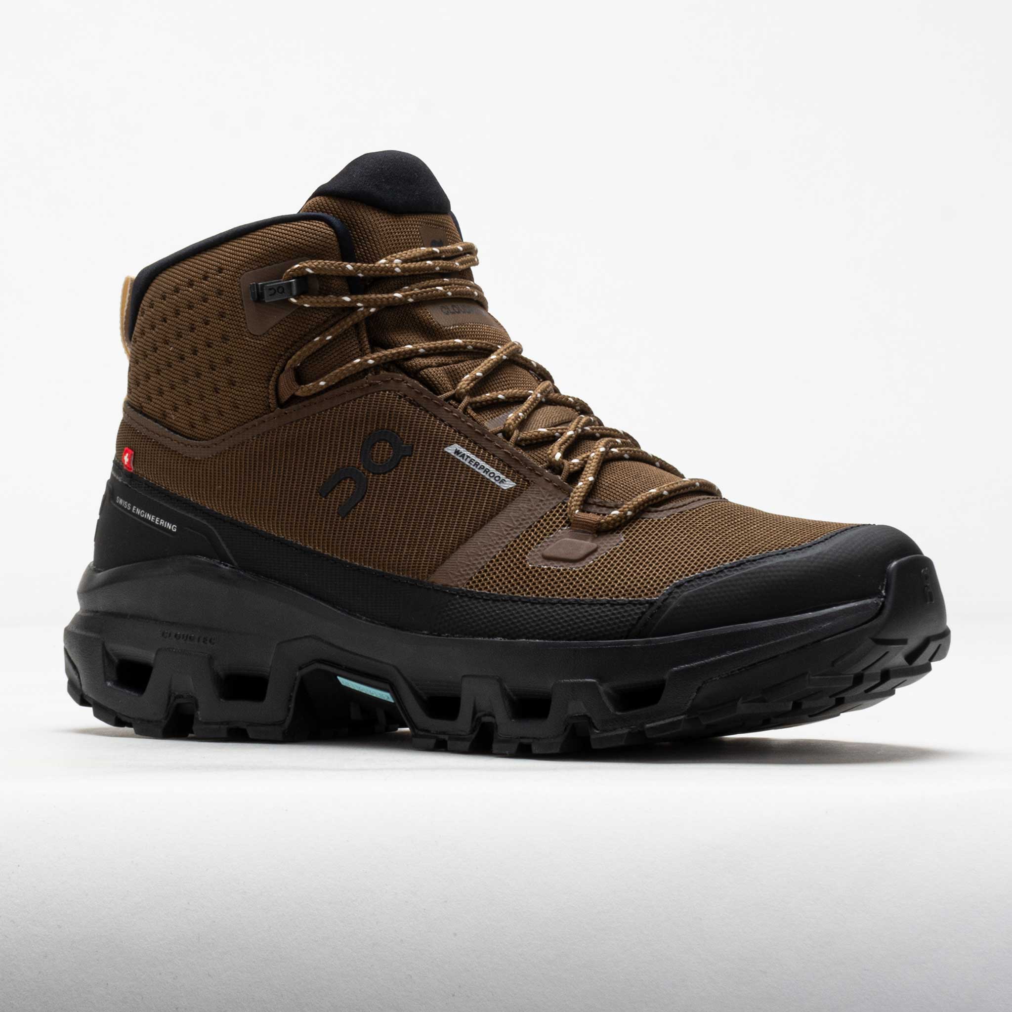 On Cloudrock Mid Waterproof Men's Earth/Black