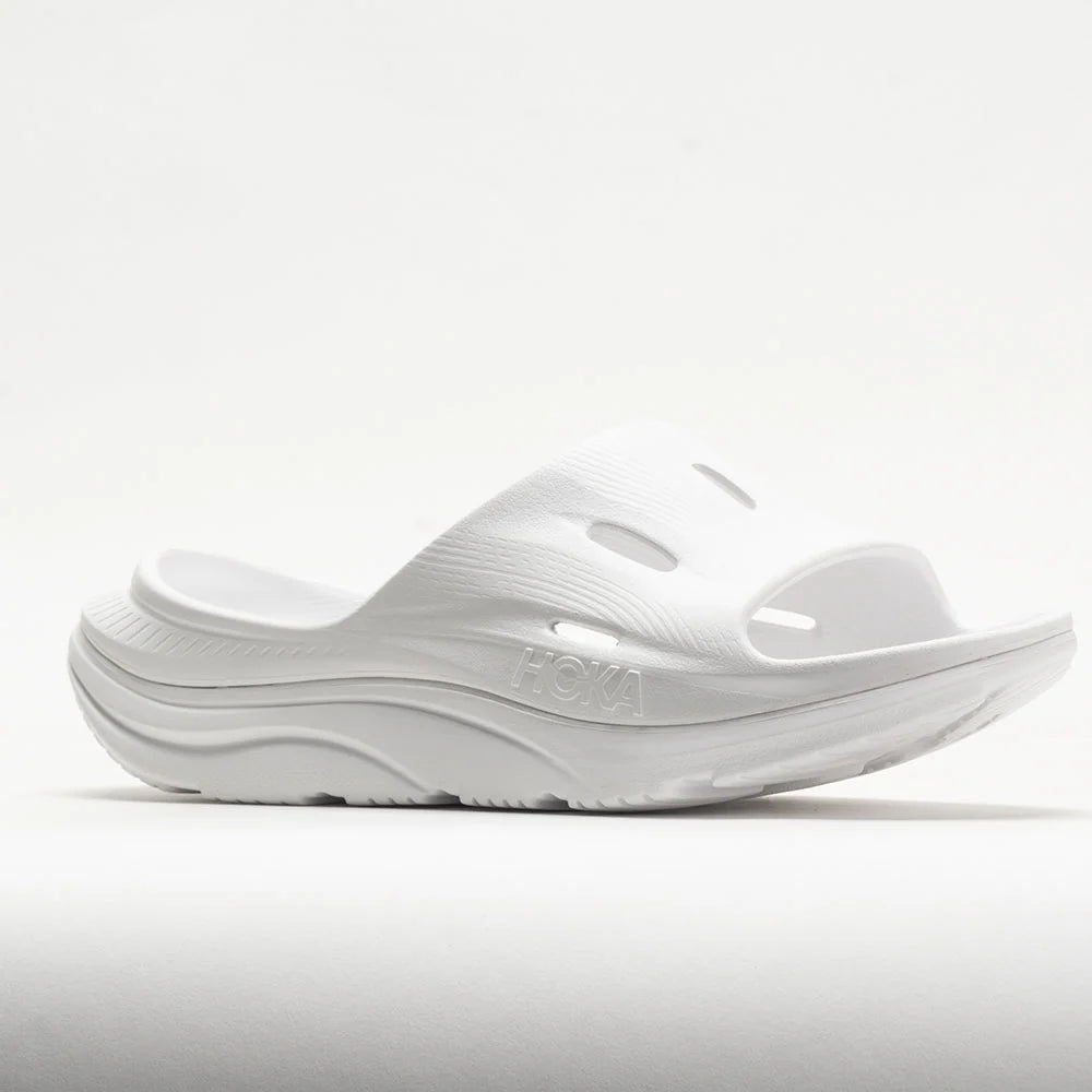 HOKA ORA Recovery Slide 3 Unisex White/White