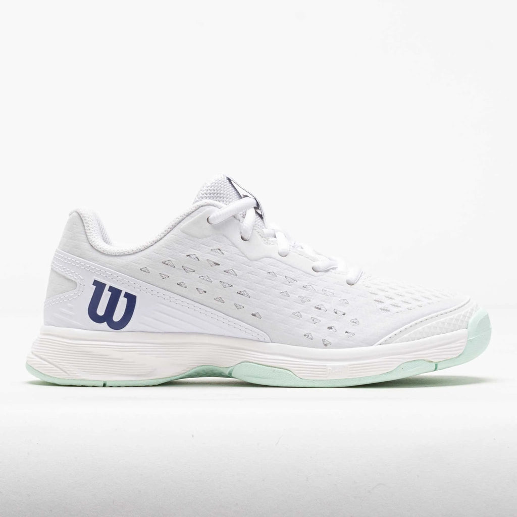 Wilson Rush Pro Junior L White/Bay/Skip Blue