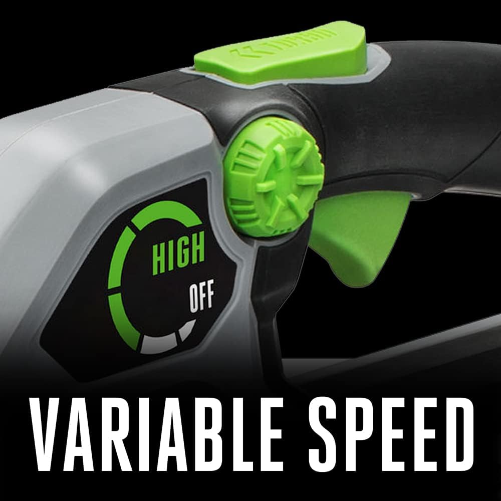 EGO POWER+ Combo  Cordless Trimmer and Blower  15" Trimmer for Weeds and Grass with POWERLOAD and Cordless Electric 670 CFM Blower  Includes 56V 4.0Ah Battery and Charger - ST6703LB