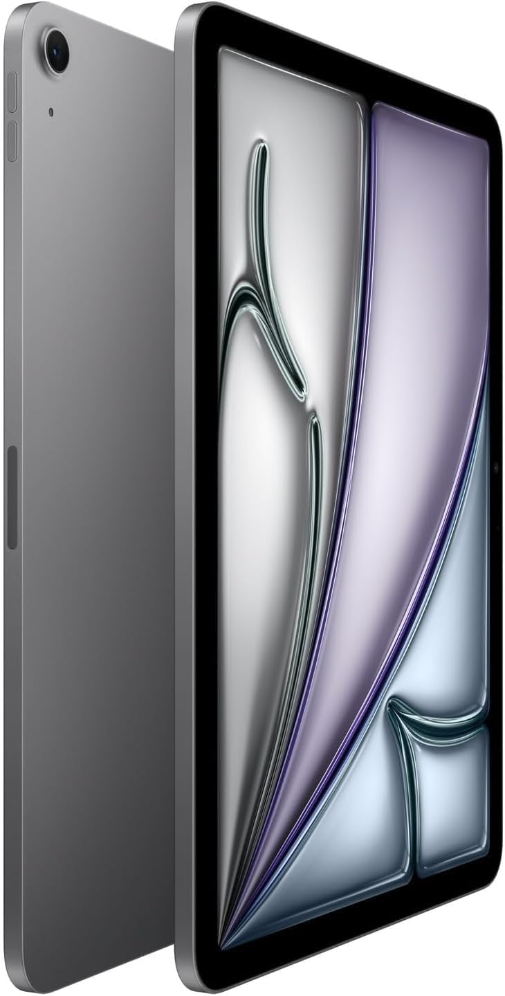 2025 Apple iPad Air with Apple M3 Chip (11-inch  Wi-Fi + Cellular  128GB) - Space Gray (Renewed Premium)