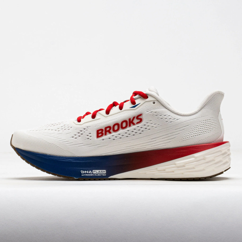 Brooks Launch 12 Men's Coconut/Red/Blue