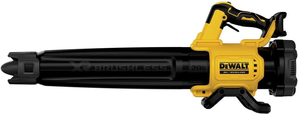 DEWALT 20V MAX* XR Leaf Blower  Cordless  Handheld  125-MPH  450-CFM (Tool Only-Battery & Charger not Included) (DCBL722B)