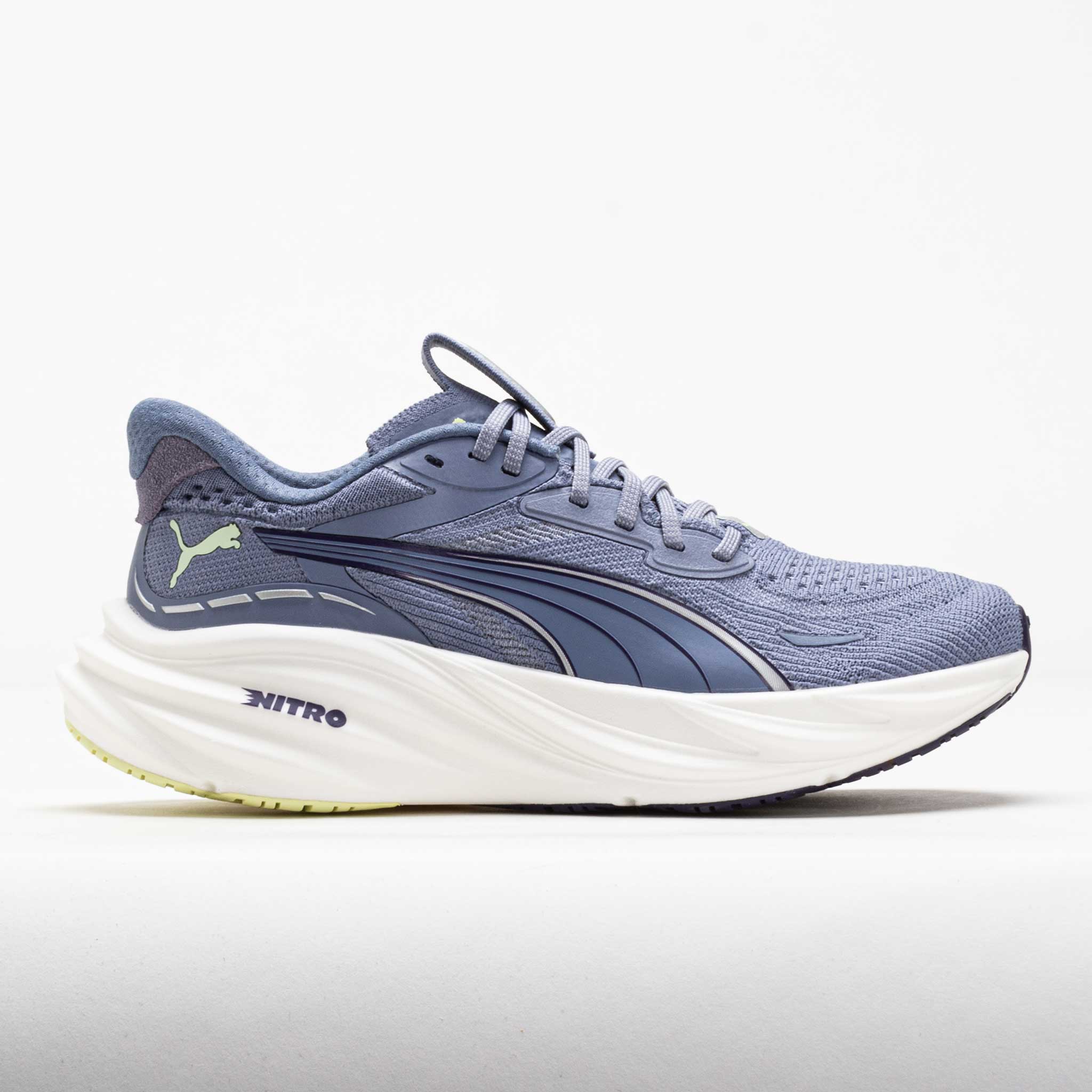 Puma Magnify NITRO 3 Women's Gray Sky/Deep Purple/Vibrant Silver
