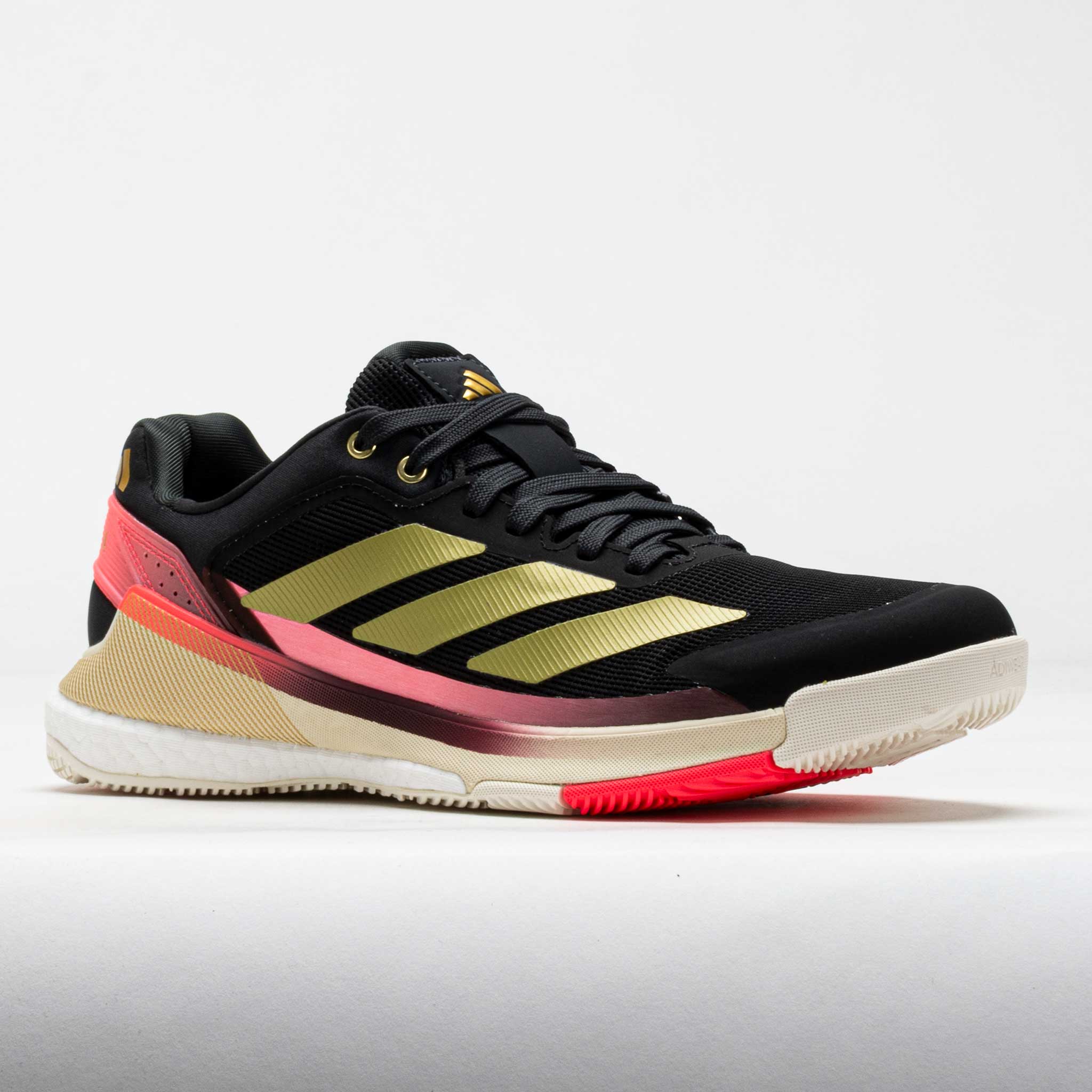 adidas CrazyQuick Boost Padel Men's Black/Gold Metallic/Solar Turbo