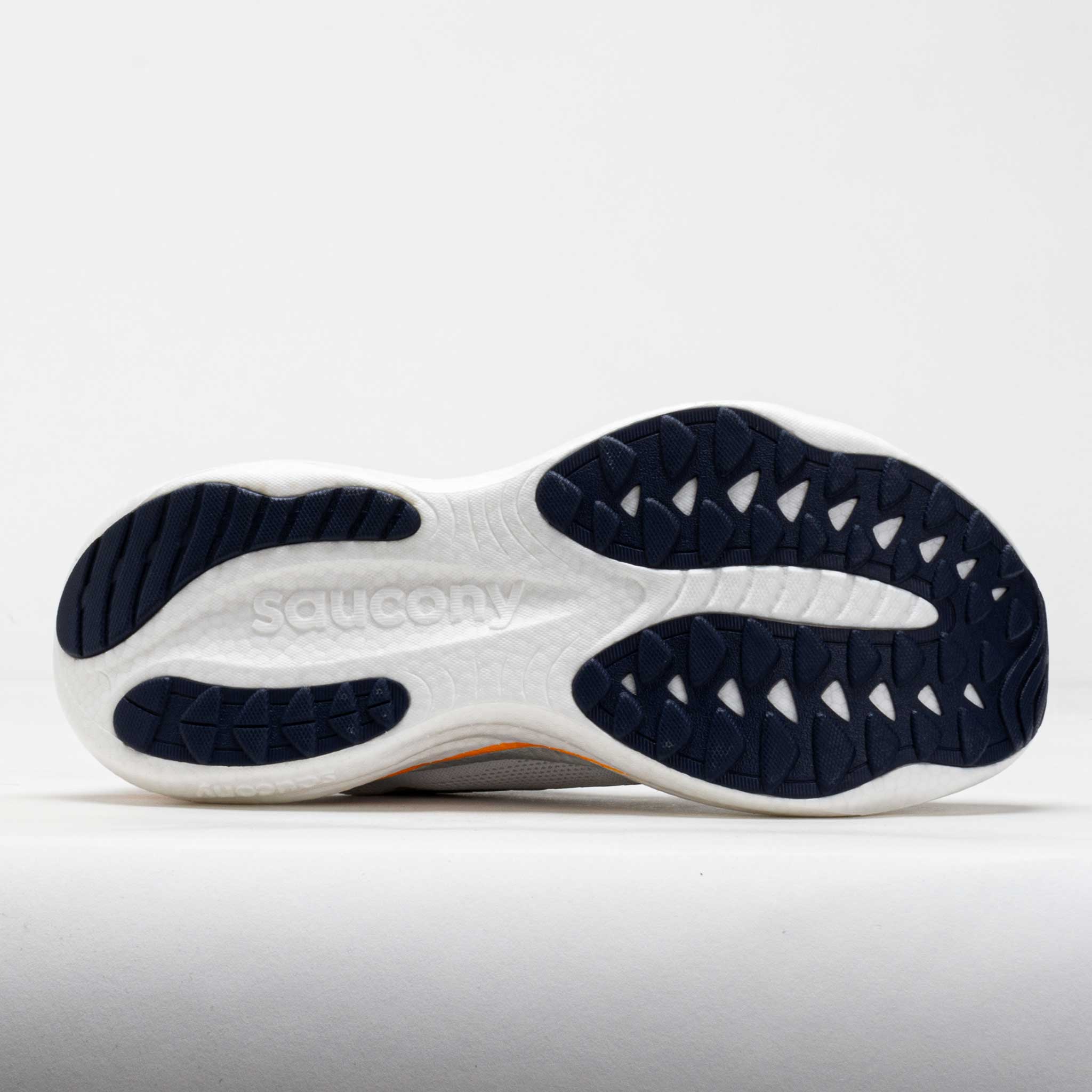 Saucony Ride 19 Men's White/Naval