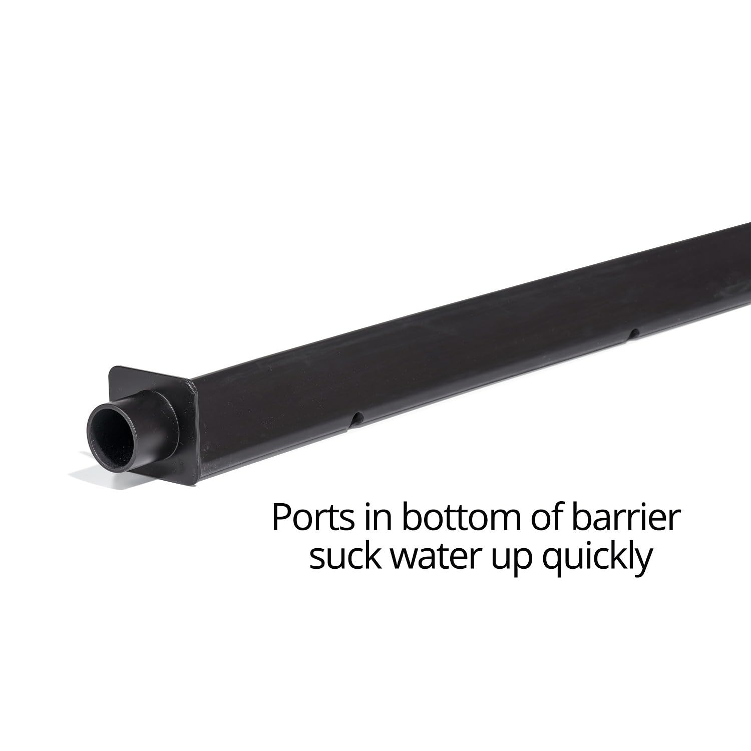 PIG Water Vacuum Barrier for Basement Flooding and Pressure Washing Indoor Spaces | Used with Wet/Dry Vacuum | Portable Water Removal | 4" W x 6' L x 2.25" H | PM50805