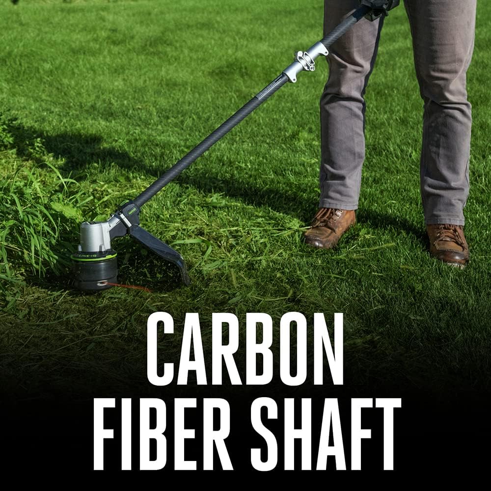EGO Power+ ST1623T 56-Volt 16-Inch Cordless String Trimmer  4.0Ah Battery  320W Charger Included Plus Extra BA1400T 2.5Ah Battery