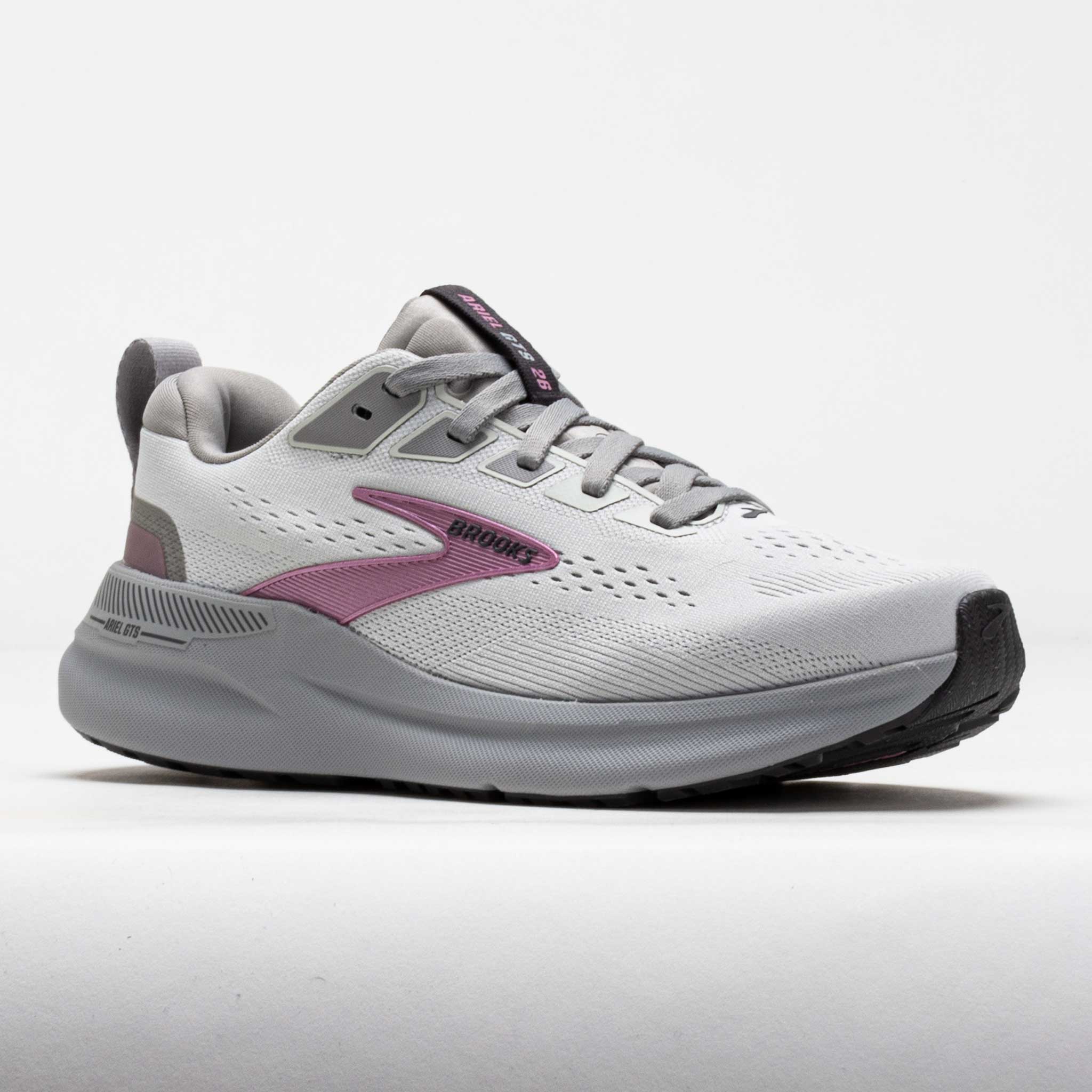 Brooks Ariel GTS 26 Women's Oyster Mushroom/Alloy/Pink