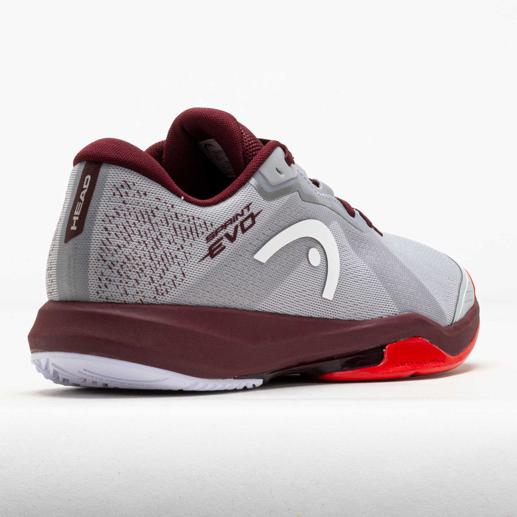 HEAD Sprint EVO 4.0 Men's Light Grey/Red