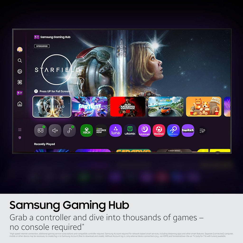 Samsung 65-Inch Class OLED 4K S85F Series  Vision AI Smart TV (2025 Model  65S85F) Object Tracking Sound Lite w/Dolby Atmos  NQ4 AI Gen2 Processor  Contour Design  Color Booster Pro  Alexa Built-in