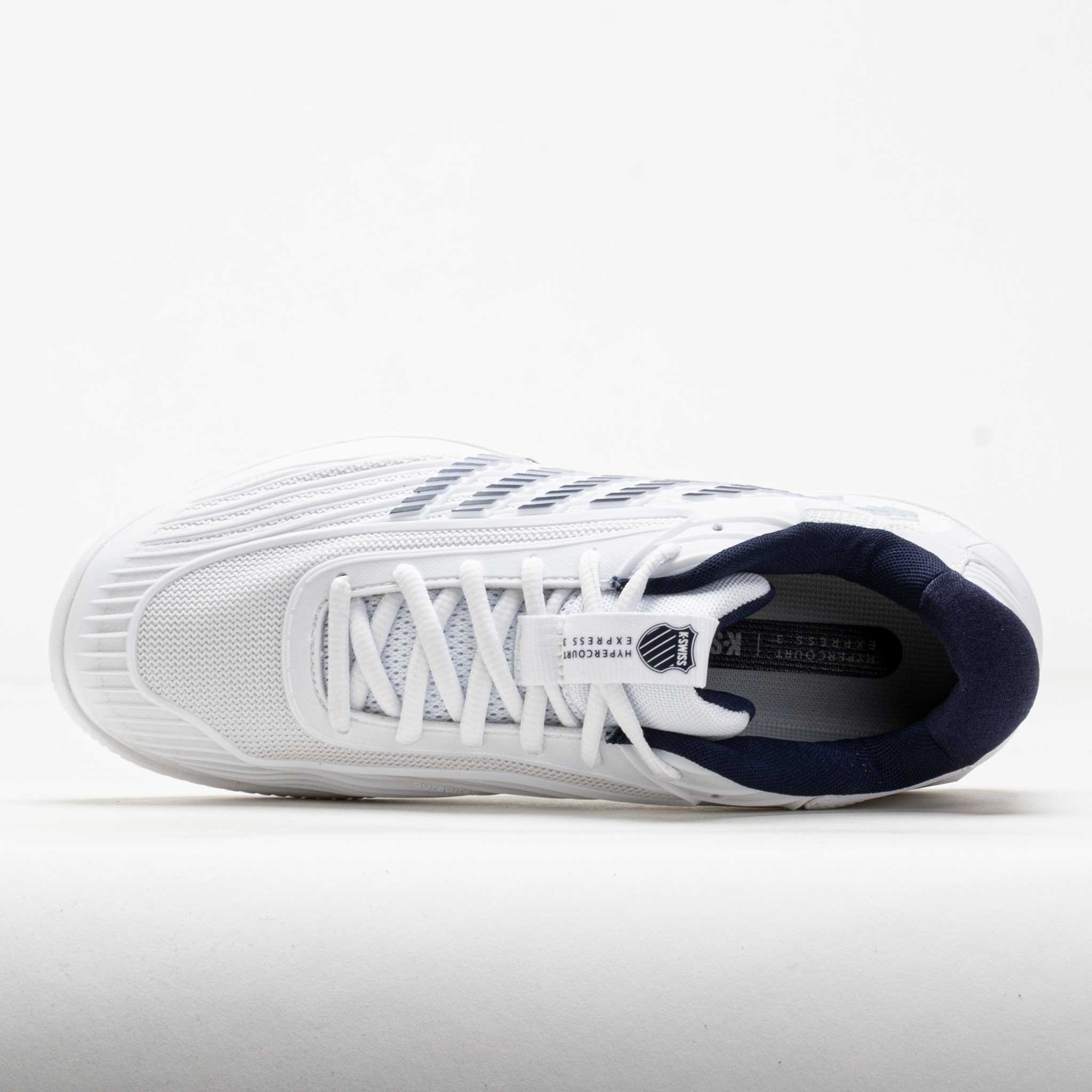 K-Swiss Hypercourt Express 3 Clay Men's White/Peacoat/Silver