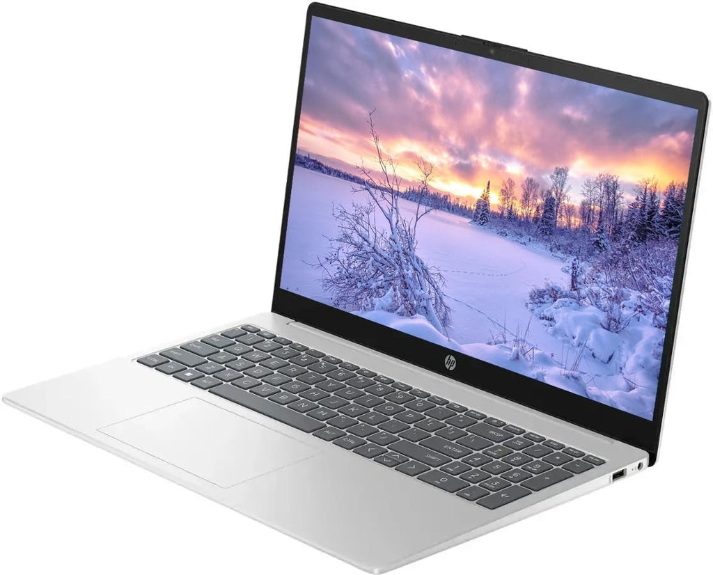 HP 15.6" Touchscreen Business Laptop  32GB RAM 1.5TB Storage (1TB SSD+512GB Docking Station Set)  6-Cores Intel Core i3  Windows 11  PLUSERA Earphones  Silver