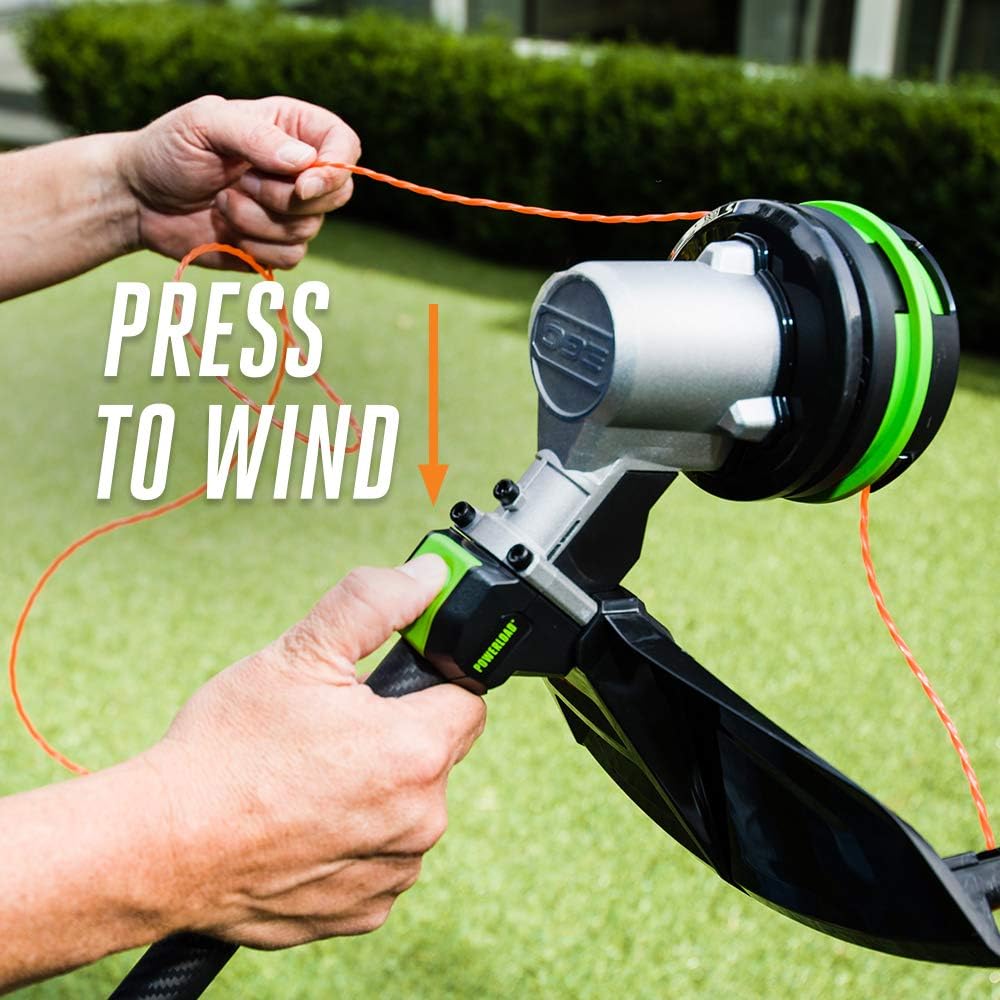 EGO POWER+ String Trimmer  Battery Powered  15" Trimmer for Weeds and Grass with POWERLOAD and Carbon Fiber Split Shaft  Includes 56V 2.5Ah Battery and Charger - ST1521S
