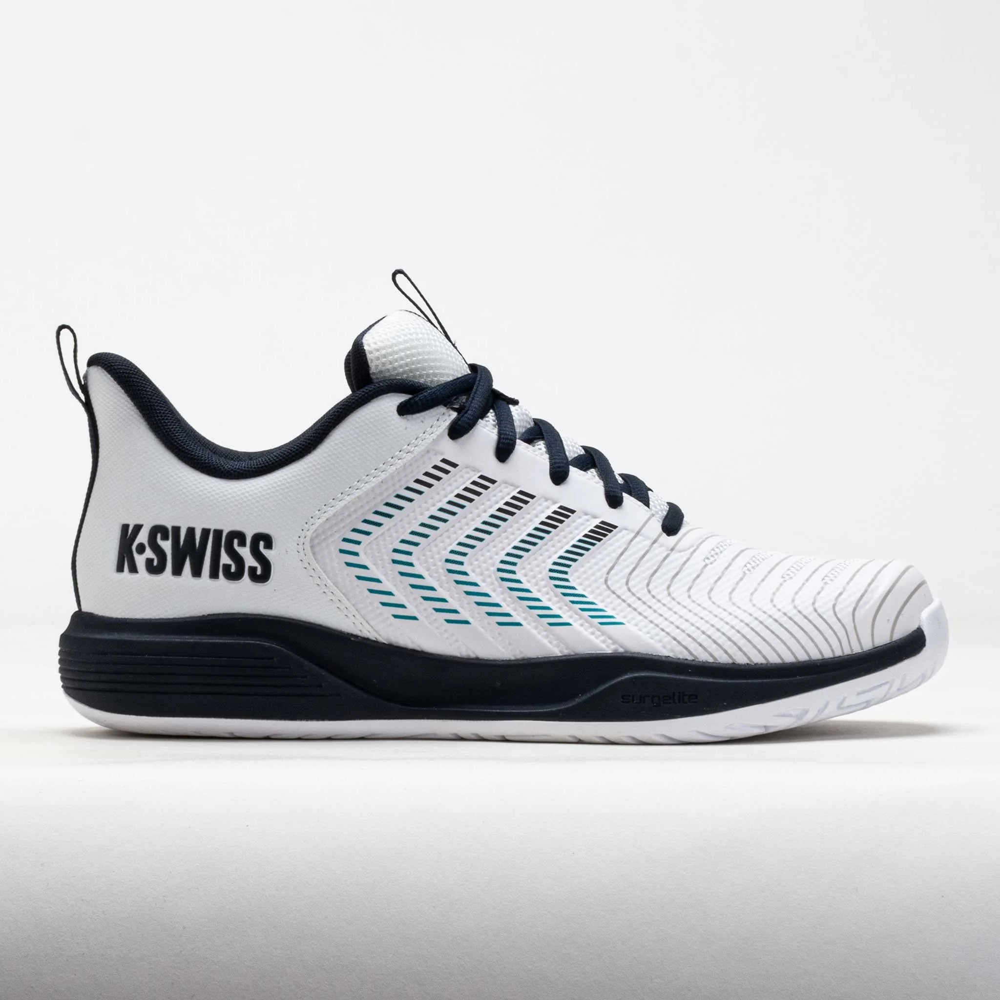K-Swiss Ultrashot Light Men's White/Carbon/Baltic