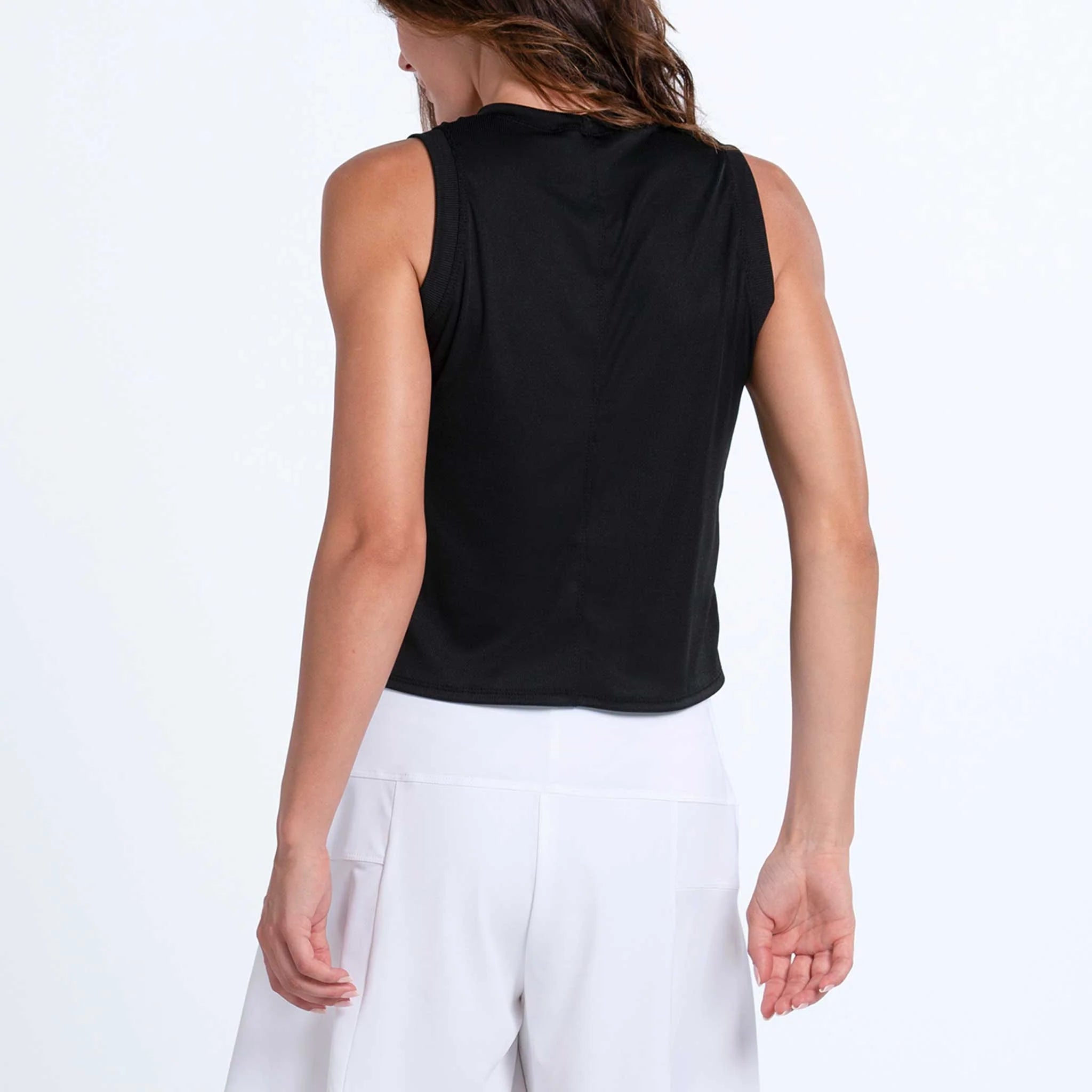 Lucky In Love Fit Rib Muscle Tank Women's