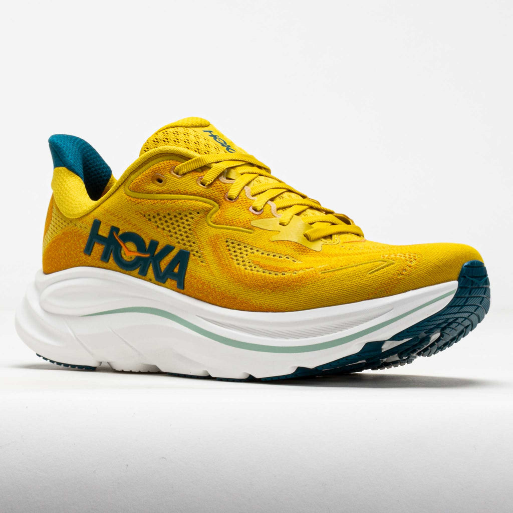 HOKA Clifton 10 Men's Yellow Gold/Tidal Wave