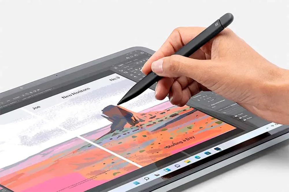 Microsoft Surface Pro 11 Bundle  13" Copilot+ PC with Black Pro Keyboard & Slim Pen  Snapdragon X Plus  AI Tablet Essential Bundle for Surface Pro 11  16GB RAM  1TB SSD  Win 11 Pro
