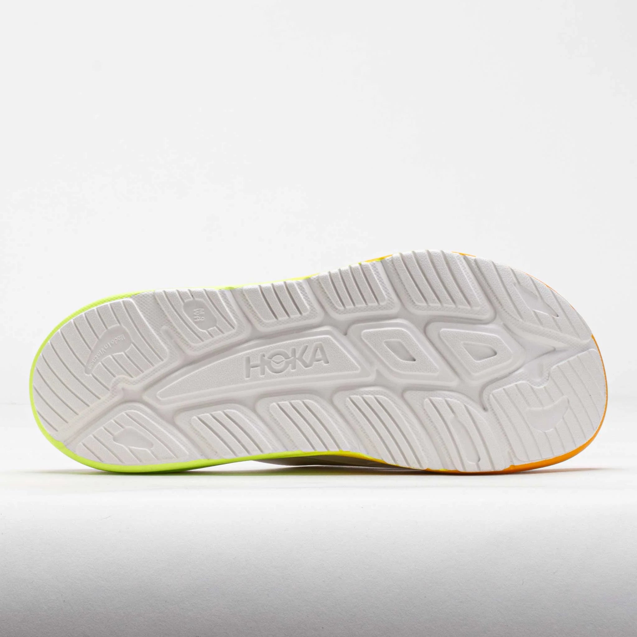 HOKA ORA Recovery Slide 3 Unisex White/Neon Yuzu