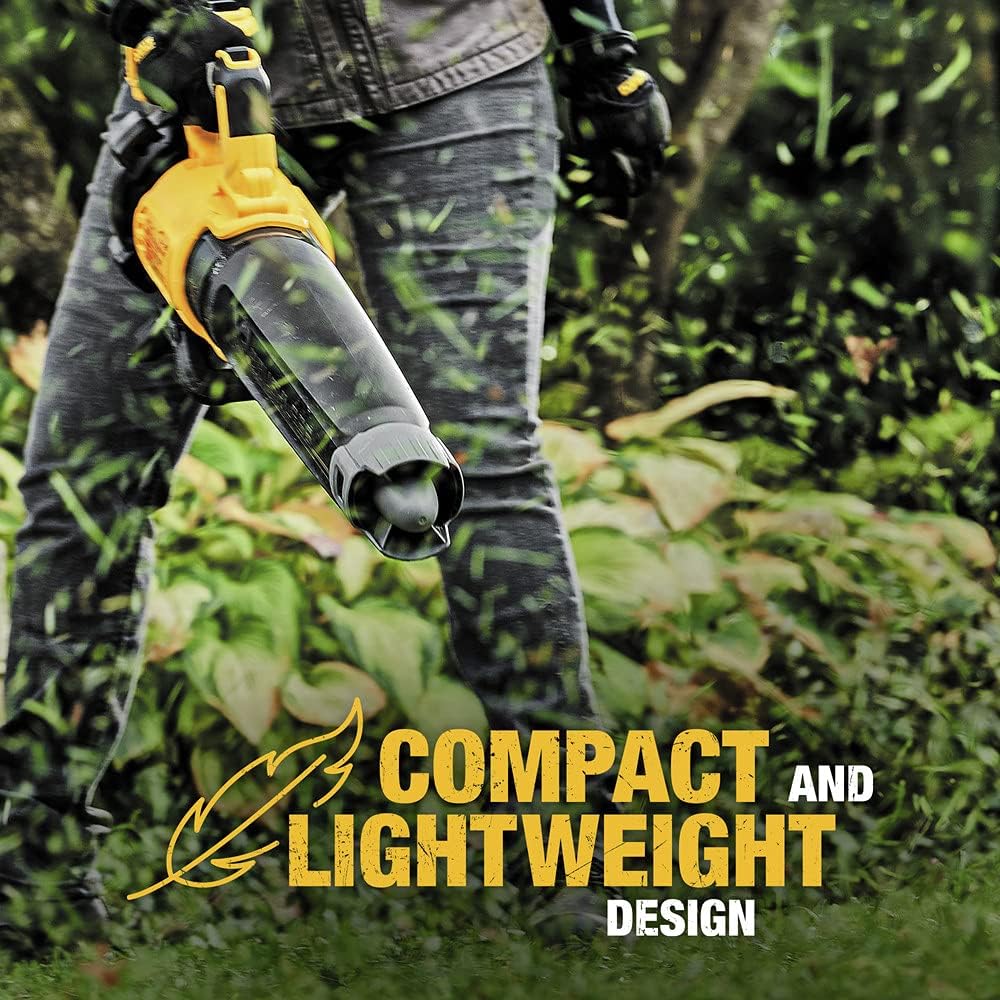 DEWALT 20V MAX* XR Leaf Blower  Cordless  Handheld  125-MPH  450-CFM (Tool Only-Battery & Charger not Included) (DCBL722B)