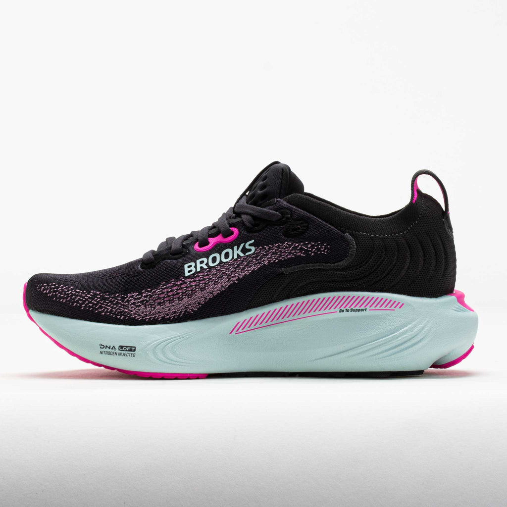 Brooks Adrenaline GTS 25 Women's Black/Cyber Pink/Iced Aqua