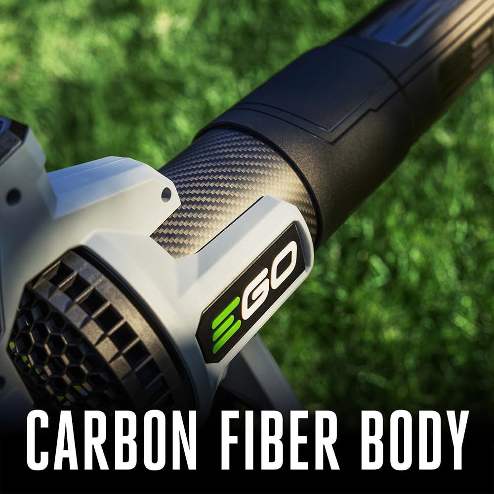 EGO Power+ Leaf Blower  Cordless Electric 880 CFM  Includes (2) 56V 4.0Ah Batteries and Charger - LB8803-2
