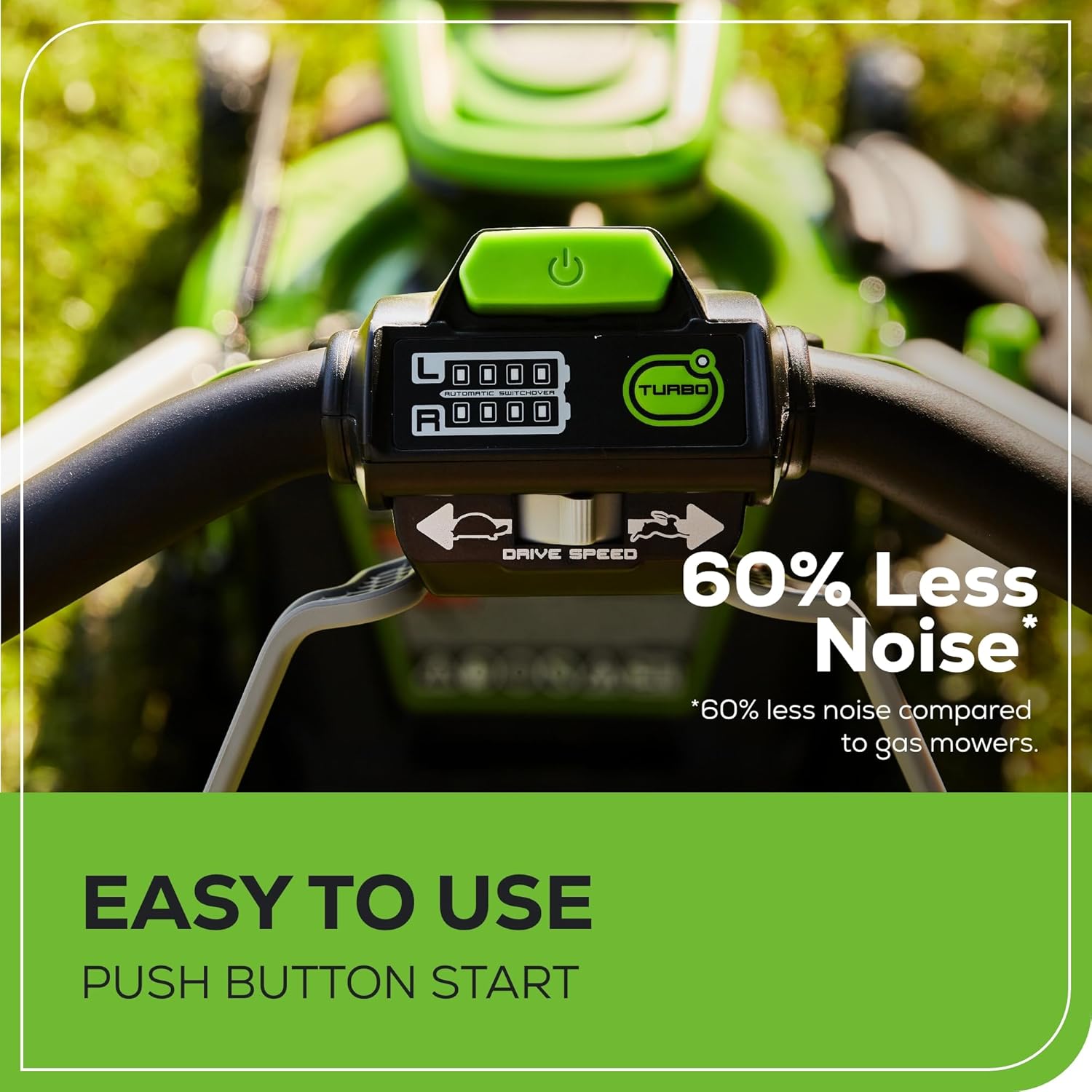 Greenworks 60V 21" Self-Propelled Cordless Lawn Mower  Brushless Motor  LED Lights  Includes 2X 4.0Ah Batteries & Rapid Dual-Port Charger(75+ Tool Compatibility  45Min Runtime)