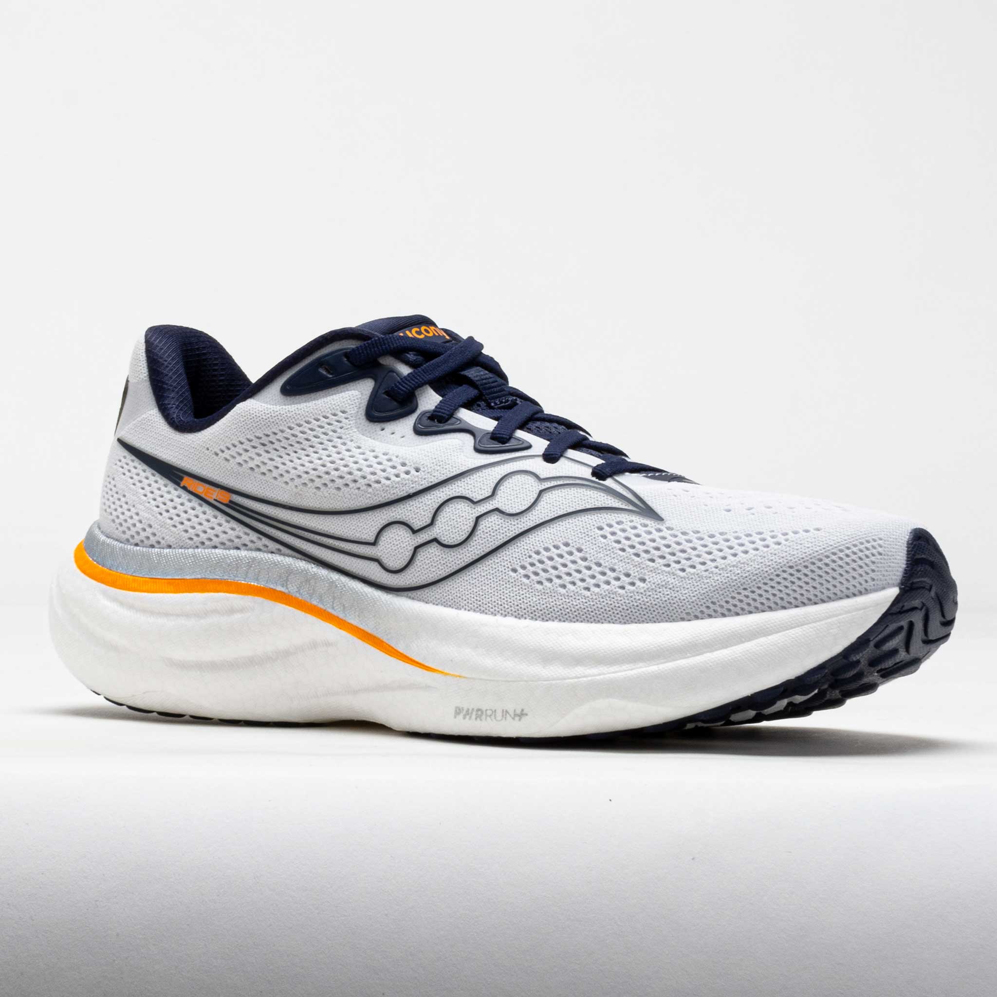 Saucony Ride 19 Men's White/Naval