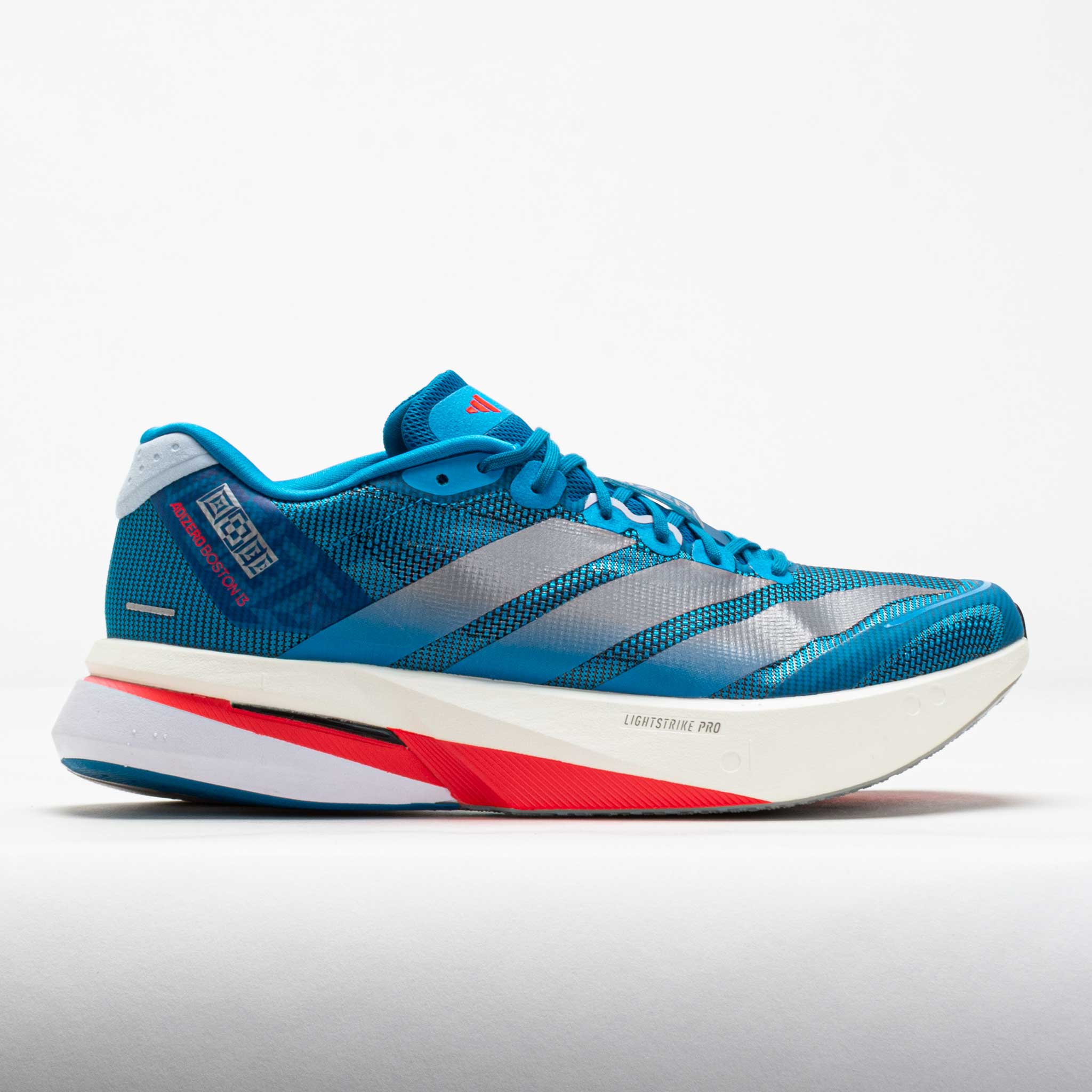 adidas Adizero Boston 13 Men's Solar Blue/Silver Metallic/Dark Blue