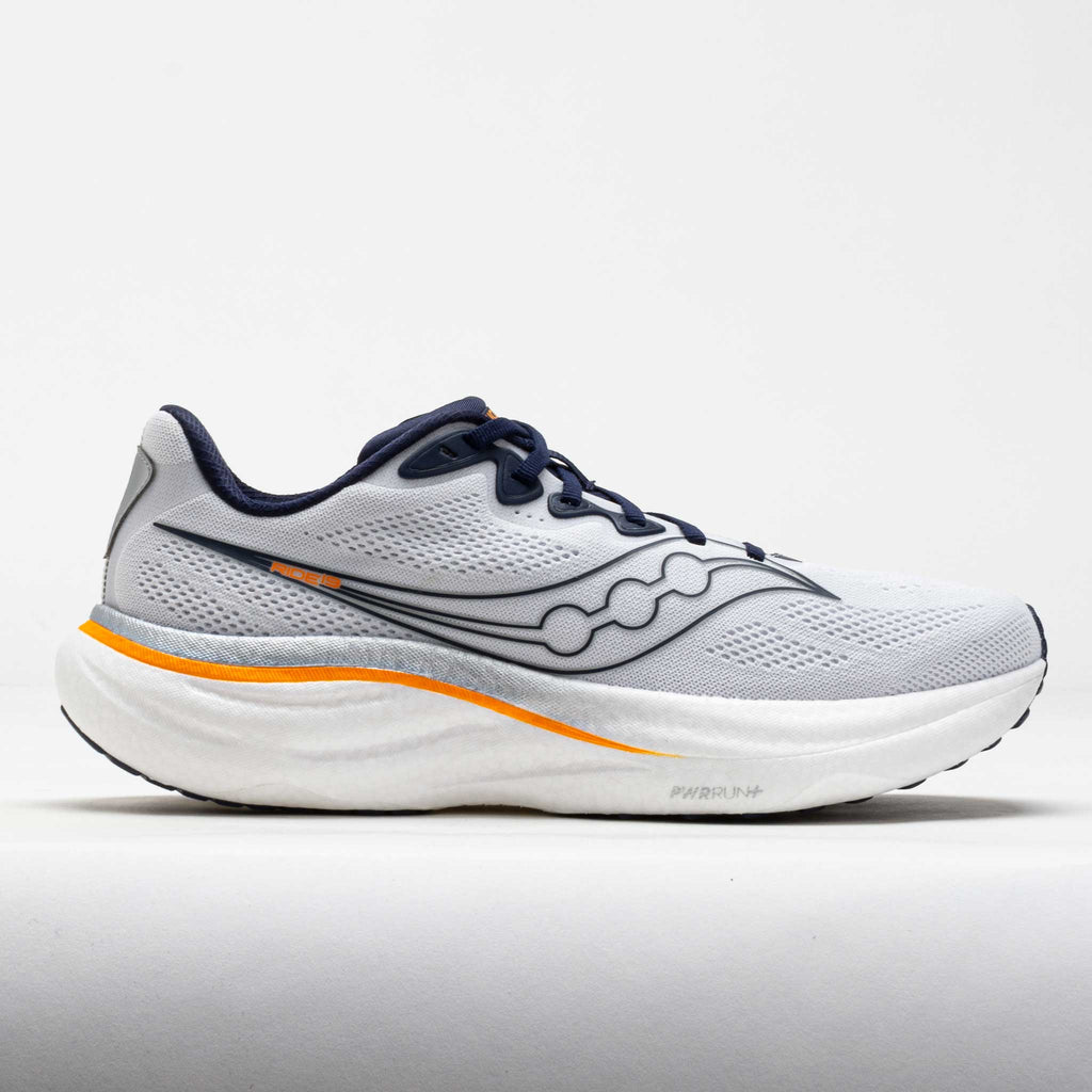 Saucony Ride 19 Men's White/Naval